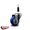 Service Caster 3'' Blue Poly Wheel Swivel 7/8'' Expanding Stem Caster SCC-EX20S314-PPUB-BLUE-78 - alternate 3